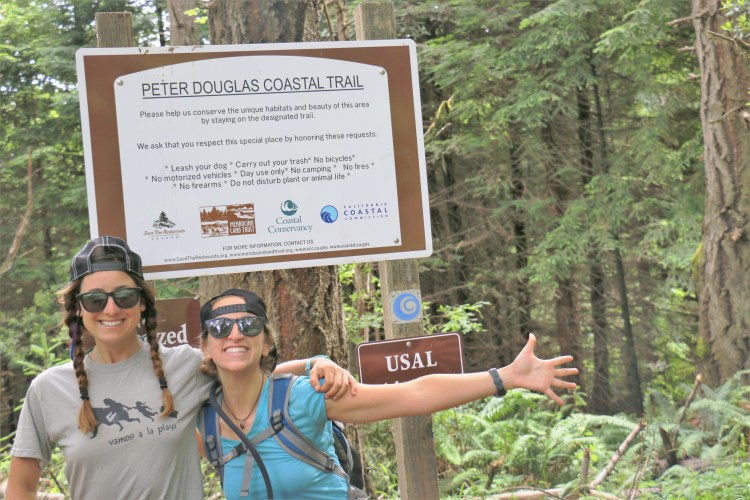 Woo hoo for the Peter Douglas Trail!