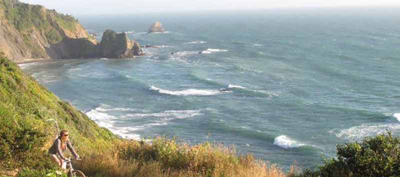 View from a section of the California Coastal Trail. Image: unofficialnetworks.com