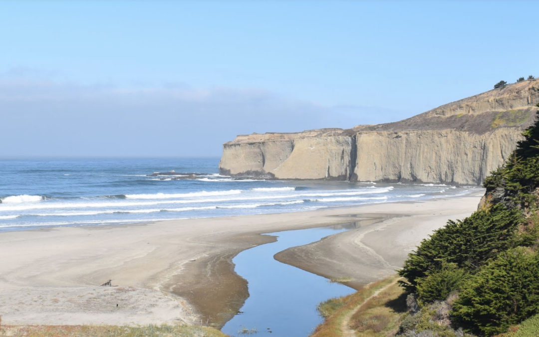 Tunitas Creek Beach is slated for a number of improvements aimed at boosting public access that could begin as soon as summer 2022. Courtesy San Mateo County Parks.